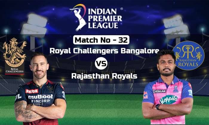 RCB vs RR Preview - Match 32